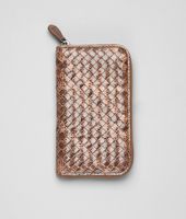 Bottega Veneta® Intrecciato Ayers Nappa Zip Around Wallet Bottega Veneta® Intrecciato Ayers Nappa Zip Around Wallet