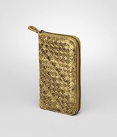 Bottega Veneta® Duchesse Intrecciato Ayers Nappa Zip Around Wallet Bottega Veneta® Duchesse Intrecciato Ayers Nappa Zip Around Wallet