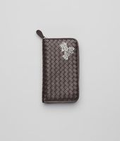Bottega Veneta® Intrecciato Nappa Papillon Zip Around Wallet Bottega Veneta® Intrecciato Nappa Papillon Zip Around Wallet