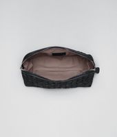 Bottega Veneta® Nero Intrecciato Ayers Nappa Cosmetic Case Bottega Veneta® Nero Intrecciato Ayers Nappa Cosmetic Case