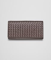 Bottega Veneta® Ebano Intrecciato VN Continental Wallet Bottega Veneta® Ebano Intrecciato VN Continental Wallet