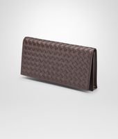 Bottega Veneta® Ebano Intrecciato VN Continental Wallet Bottega Veneta® Ebano Intrecciato VN Continental Wallet