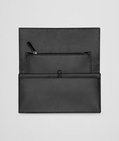 Bottega Veneta® Nero Intrecciato VN Continental Wallet Bottega Veneta® Nero Intrecciato VN Continental Wallet