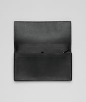 Bottega Veneta® Nero Intrecciato VN Continental Wallet Bottega Veneta® Nero Intrecciato VN Continental Wallet