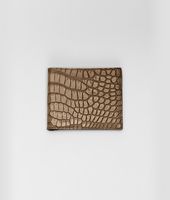 Bottega Veneta® Cigar Ebano Cocco Lave Wallet Bottega Veneta® Cigar Ebano Cocco Lave Wallet