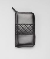 Bottega Veneta® Intreccio Scolpito Zip Around Wallet Bottega Veneta® Intreccio Scolpito Zip Around Wallet