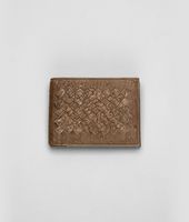 Bottega Veneta® Intrecciato Antique Ostrich Wallet Bottega Veneta® Intrecciato Antique Ostrich Wallet