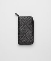 Bottega Veneta® Intreccio Nappa Zip Around Wallet Bottega Veneta® Intreccio Nappa Zip Around Wallet