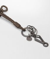 Bottega Veneta® Junior Intrecciato Nappa Key Ring Bottega Veneta® Junior Intrecciato Nappa Key Ring