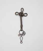 Bottega Veneta® Junior Intrecciato Nappa Key Ring Bottega Veneta® Junior Intrecciato Nappa Key Ring