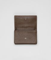 Bottega Veneta® Washed Light Calf Intrecciato Ayers Card Case Bottega Veneta® Washed Light Calf Intrecciato Ayers Card Case