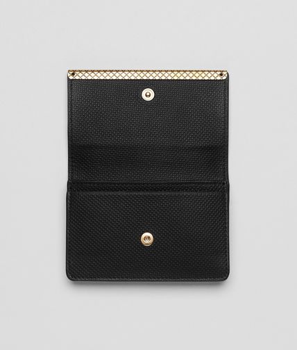 BOTTEGA VENETA - Nero Micropolo Card Case