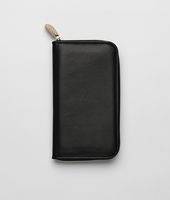 Bottega Veneta® Nero Micropolo Zip Around Wallet Bottega Veneta® Nero Micropolo Zip Around Wallet
