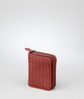 Bottega Veneta® Brique Intrecciato Nappa Mini Wallet Bottega Veneta® Brique Intrecciato Nappa Mini Wallet