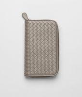 Bottega Veneta® Intrecciato Nappa Zip Around Wallet Bottega Veneta® Intrecciato Nappa Zip Around Wallet