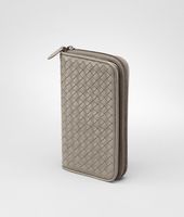 Bottega Veneta® Intrecciato Nappa Zip Around Wallet Bottega Veneta® Intrecciato Nappa Zip Around Wallet