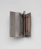 Bottega Veneta® Fume Intrecciato Washed Lambskin Continental Wallet Bottega Veneta® Fume Intrecciato Washed Lambskin Continental Wallet