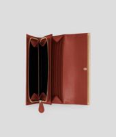 Bottega Veneta® Brique Micropolo Continental Wallet Bottega Veneta® Brique Micropolo Continental Wallet