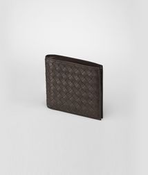 BOTTEGA VENETA - Wallets, Ebano Intrecciato VN Wallet