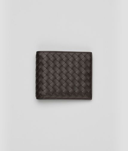 BOTTEGA VENETA - Ebano Intrecciato VN Wallet