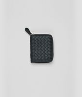 Bottega Veneta® Tourmaline Intrecciato Nappa Coin Purse Bottega Veneta® Tourmaline Intrecciato Nappa Coin Purse