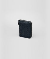 Bottega Veneta® Tourmaline Intrecciato Nappa Coin Purse Bottega Veneta® Tourmaline Intrecciato Nappa Coin Purse