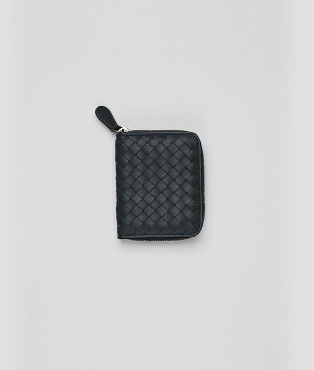 BOTTEGA VENETA Tourmaline Intrecciato Nappa Coin Purse Mini Wallet or Coin Purse D fp