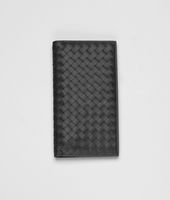 Bottega Veneta® Nero Intrecciato VN Continental Wallet Bottega Veneta® Nero Intrecciato VN Continental Wallet
