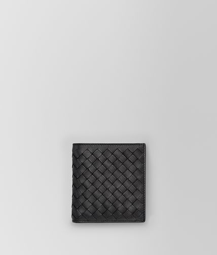 BOTTEGA VENETA - Nero Intrecciato VN Wallet