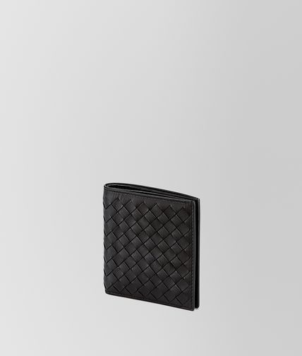 BOTTEGA VENETA - Nero Intrecciato VN Wallet