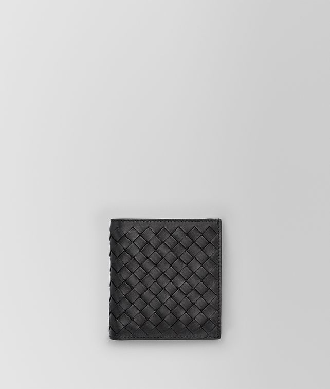 BOTTEGA VENETA WALLET IN NERO INTRECCIATO VN Bi-fold Wallet U fp