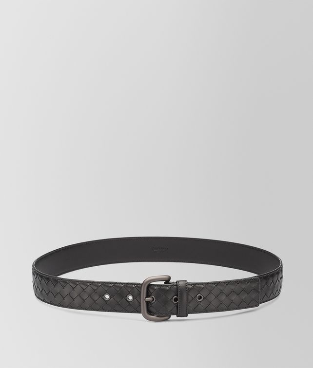 BOTTEGA VENETA BELT IN NERO INTRECCIATO VN Belt U fp