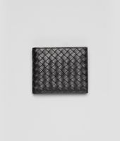 Bottega Veneta® Nero Intrecciato VN Wallet Bottega Veneta® Nero Intrecciato VN Wallet
