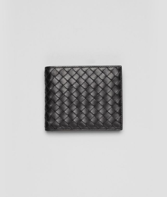 BOTTEGA VENETA Nero Intrecciato VN Wallet Bi-fold Wallet U fp