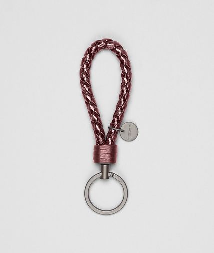 BOTTEGA VENETA - Intrecciato Ayers Nappa Key Ring