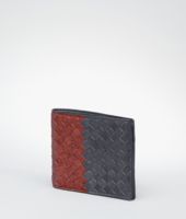 Bottega Veneta® Ardoise Brique Watteau Intrecciato Club Fume Wallet Bottega Veneta® Ardoise Brique Watteau Intrecciato Club Fume Wallet