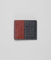 Bottega Veneta® Ardoise Brique Watteau Intrecciato Club Fume Wallet Bottega Veneta® Ardoise Brique Watteau Intrecciato Club Fume Wallet
