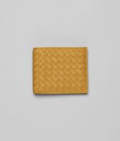 Bottega Veneta® Safran Intrecciato Washed Lambskin Wallet Bottega Veneta® Safran Intrecciato Washed Lambskin Wallet