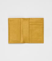Bottega Veneta® Safran Intrecciato Washed Lambskin Card Case Bottega Veneta® Safran Intrecciato Washed Lambskin Card Case