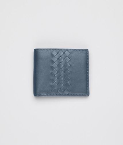 BOTTEGA VENETA - Light Calf Intrecciato Wallet