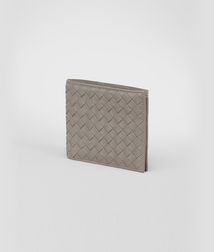 BOTTEGA VENETA - Wallets, Fume Intrecciato Washed Lambskin Wallet