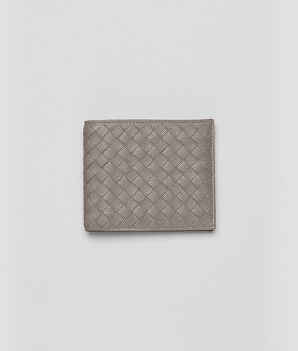 BOTTEGA VENETA - Fume Intrecciato Washed Lambskin Wallet