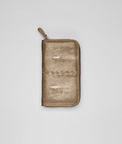 BOTTEGA VENETA - Soft Stingray Zip Around Wallet