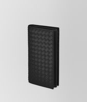 Bottega Veneta® Continental Portemonnaie aus VN-Leder Intrecciato Nero Bottega Veneta® Continental Portemonnaie aus VN-Leder Intrecciato Nero