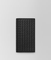 Bottega Veneta® Nero Intrecciato VN Continental Wallet Bottega Veneta® Nero Intrecciato VN Continental Wallet