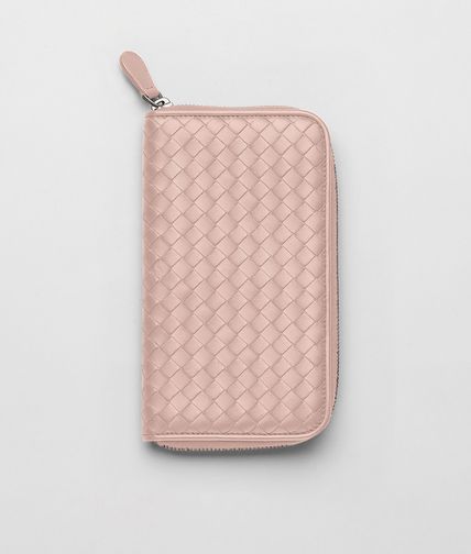 BOTTEGA VENETA - Intrecciato Nappa Zip Around Wallet