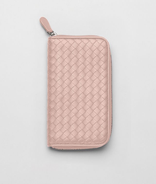 BOTTEGA VENETA Intrecciato Nappa Zip Around Wallet Wallet D fp