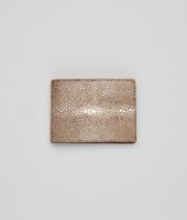 Bottega Veneta® Bronze Soft Stingray Wallet Bottega Veneta® Bronze Soft Stingray Wallet