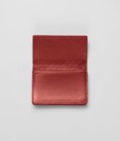 Bottega Veneta® Brique Intrecciato VN Card Case Bottega Veneta® Brique Intrecciato VN Card Case