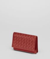 Bottega Veneta® Brique Intrecciato VN Card Case Bottega Veneta® Brique Intrecciato VN Card Case